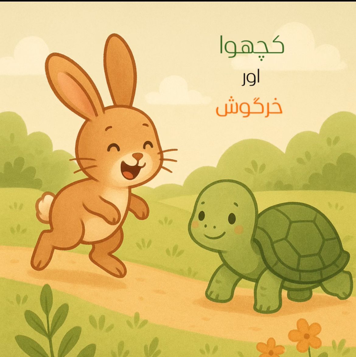 قصة السلحفاة والأرنب